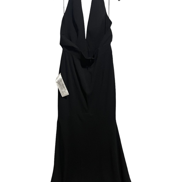 Dress the Population Black Halter Gown - Picture 4 of 12